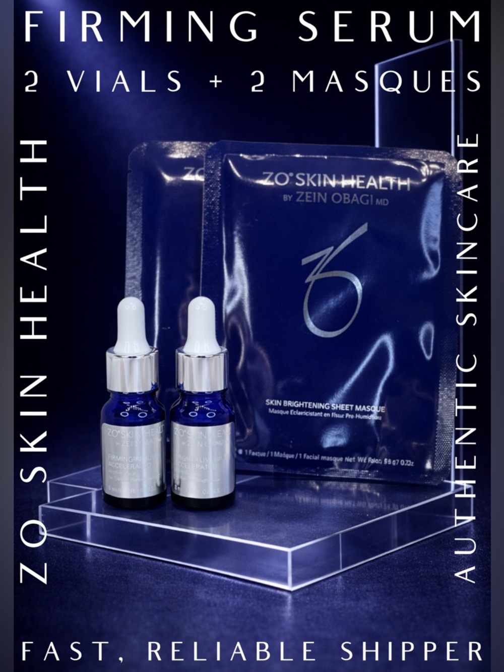 ✨ ZO Booster Duo + Masques | Brightalive + Firming vials ✨